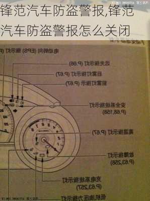 锋范汽车防盗警报,锋范汽车防盗警报怎么关闭